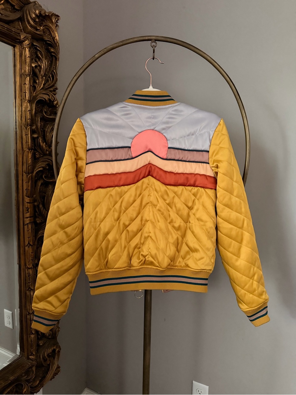 Classic Rock Couture Dolly Western Bomber Jacket